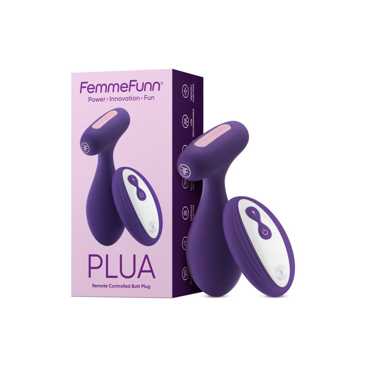 Anale Plug FemmeFunn Plua Paars
